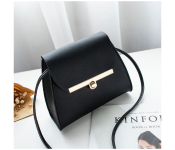 FN-Fashionable Summer New Style Mini Leather Purse Handbag for Women - Black  - Similar Product Imag - ID 103326