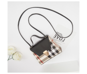 FN-Mini Small and Square Trendy Custom Logo Shoulder Handbags for Women - Black  - Similar Product Imag - ID 103338