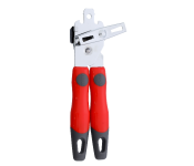 Delcasa DC1920 21.5x5.5 cm Durable Stainless Steel Multi Purpose Opener -Silver and Red