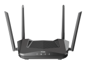 D-Link DIR-X1560-MNA EXO AX AX1500 Wi-Fi 6 Dual-band Router -Black