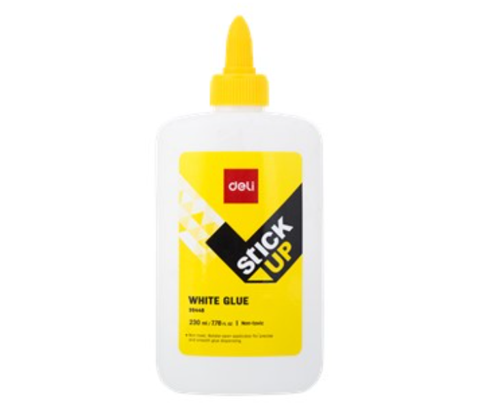 Deli 39448 230ml Stick Up White Glue Sticks - White and Yellow  - Similar Product Imag - ID 106183