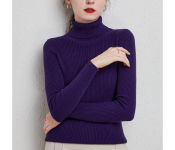 6611 Autumn Turtle Neck Cashmere Winter Pullover Sweaters For Women Assorted  - Similar Product Imag - ID 104171
