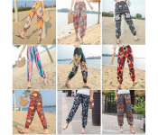 7264 Printed Comfortable Palazzo Pants for Women