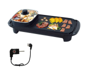 Generic Multifunctional 2 In 1 Electric Bbq Grill With Hot Pot Smokeless Indoor Electric Grill Pan  - Similar Product Imag - ID 104293