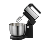 Clikon CK2699 220Watts 3.5 Liter Hand and Stand Mixer - Silver and Black