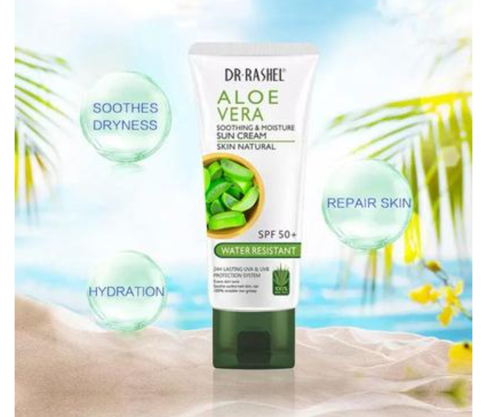 Dr Rashel Aloe Vera Soothing And Moisture Sun Cream 60g For All Skin Type  - Similar Product Imag - ID 103622