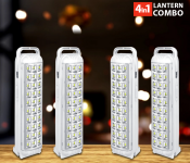 Flexy BLE11 Set of 4 Brighton Rechargeable Lantern Image