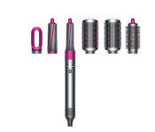 Dyson HS01 Air Wrap Complete Hair Styler with Four Precise Heat Settings - Silver and Pink