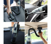 Rechargeable Wireless Handheld Car Vacuum Cleaner With Usb Port - Black  - Similar Product Imag - ID 104690