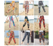 7264 Pack Of 3 Printed Comfortable Palazzo Pants for Women