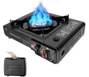 Olympia Dual Fuel Stove with Hans Gas Canister Image
