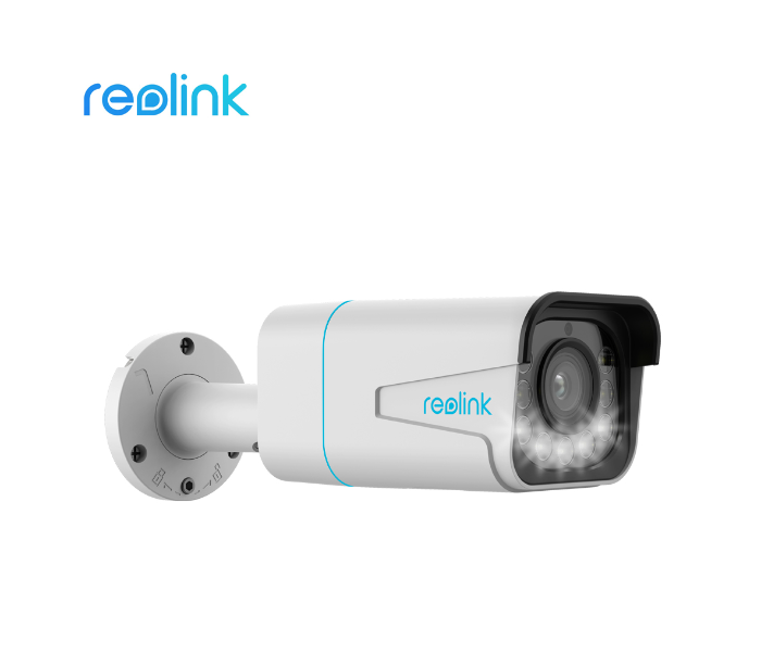 Reolink RLC-811A 4K PoE Person and Vehicle Detection with Color Night Vision 8 MP IP Outdoor Camera - White