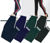 4 Pieces Unisex Assorted Colour Streetwear Sports Pant 