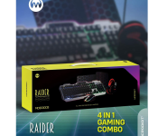 Microdigit MD3030CB Raider 4 in 1 Gaming Combo 