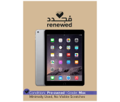 Apple Refurbed iPad Air 2 (2014) 9.7 Inch 2GB RAM 32GB Retina Display with Finger Touch 2nd Gen Wifi Renewed - Space Grey  - Similar Product Imag - ID 108648