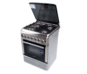 Geepas GCR6059 Free Standing 4 Burner Cooking Range - Silver