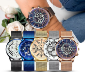 Yongbo Unisex Luxury Fashion Analog Watch - Rose Gold + Yongbo Unisex Luxury Fashion Analog Watch - Blue + Yongbo Unisex Luxury Fashion Analog Watch - Silver + Yongbo Unisex Luxury Fashion Analog Watch - Golden + Yongbo Unisex Luxury Fashion Analog Watch - Grey
