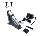 TIT TF-608 Professional Cordless Rechargeable Trimmer - Silver