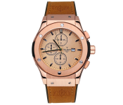 Deltron HL66 Luxury Analog Watch For Men - Brown
