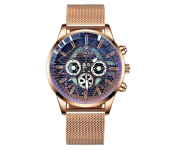 Yongbo Unisex Luxury Fashion Analog Watch - Rose Gold