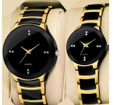 Zistar Romance Watch for Men - Black & Gold