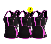 FN-Along Fit Medium Body Shaper Waist Trainer Vest For Women + FN-Along Fit Large Body Shaper Waist Trainer Vest For Women + FN-Along Fit XL Body Shaper Waist Trainer Vest For Women 