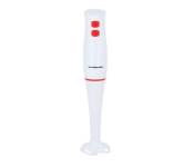 Olsenmark OMHB2474 200W Stick Hand Blender with Stainless Steel Blade - White