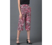 Pack of 6 Wide Leg Animal Printed 3 by 4 Assorted Palazzo for Women