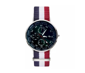 Pack of 3 Assorted Color Multi Strap Watch