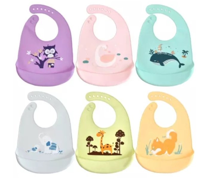 Vavas KFMY-23 3D Assorted Silicone Baby Bib  - Similar Product Imag - ID 107357