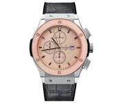 Deltron HL79 Luxury Analog Watch For Men - Black and Rose Gold