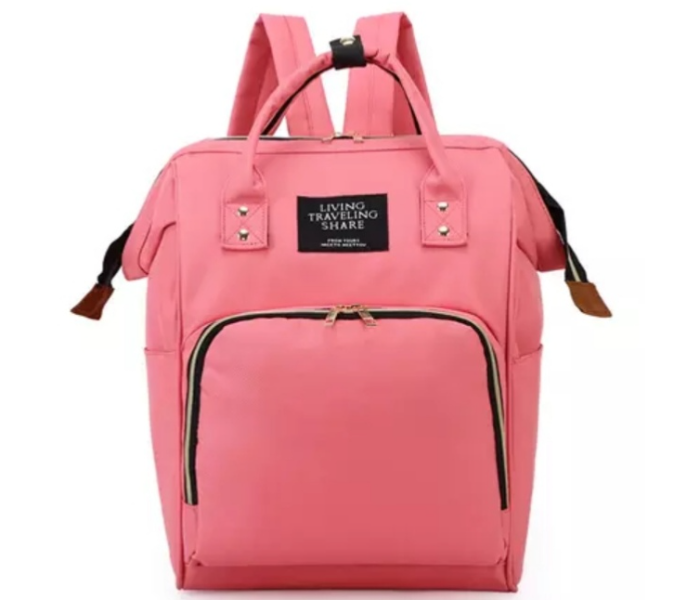 Vavas KFMY 04 Stylish Polyester Baby diaper Bag - Pink  - Similar Product Imag - ID 107505