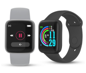 Macaron Sports Smart Watch With Fitness Message Reminder Image