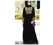 BY03 Casual and Fashionable 58 Sized Abaya for Women - Black  - Similar Product Imag - ID 109364