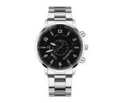 Set of 2 Formal Edition Mens Analog Watches - Black and White
