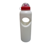 VS081 Sports Water Bottle with Lid - White and Red  - Similar Product Imag - ID 110610