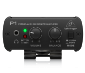 Behringer Powerplay P1 Personal In-Ear Monitor Amplifier - Black