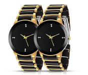 Zstar Jubilee Large Fashion Couple Watches Gold Image