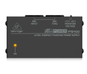 Behringer Microphono PS400 Ultra-Compact Phantom Power Supply - Black