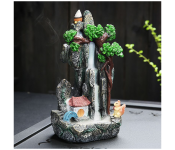 Generic Fountain Incense Burner Aromatize Resin Indoor Waterfall Image