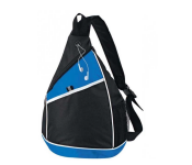 VS084 Triangular Shaped Sports Bag - Black and Blue  - Similar Product Imag - ID 110620