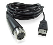 Behringer Mic 2 USB Microphone to USB Interface Cable - Black