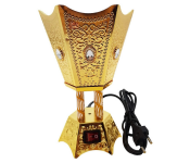 GTC 22000762 Electric Aroma Bakhoor Dani Incense and Bukhoor Burner - Gold  - Similar Product Imag - ID 112733