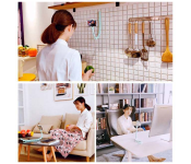 Generic Wall mounted Mobile Phone Holder with Hooks Image