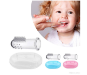 GTC 22000676 2 Pcs Baby Finger Toothbrush - Pink  - Similar Product Imag - ID 112125