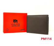 Philippe Morgan PM114 Stylish Leather Wallet - Brown  - Similar Product Imag - ID 111588