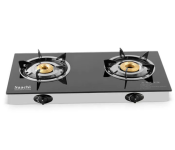 Saachi NLGAS524 Double Burner Gas Stove Black Image