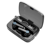 M19 TWS Wireless Bluetooth Stereo Earbuds With Digital LED Display - Black   - Similar Product Imag - ID 111930