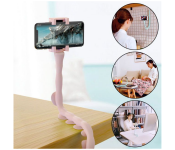 Generic Cute Mobile Phone Holder with Flexible Rubber Octopus and Degree Rotatable Suction Cup