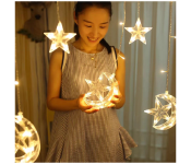 Christmas Decoration Lamp for Room Star Moon  - Similar Product Imag - ID 112384